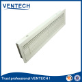 High quality Aluminum Linear Air Grille with Removable Core Linear Register